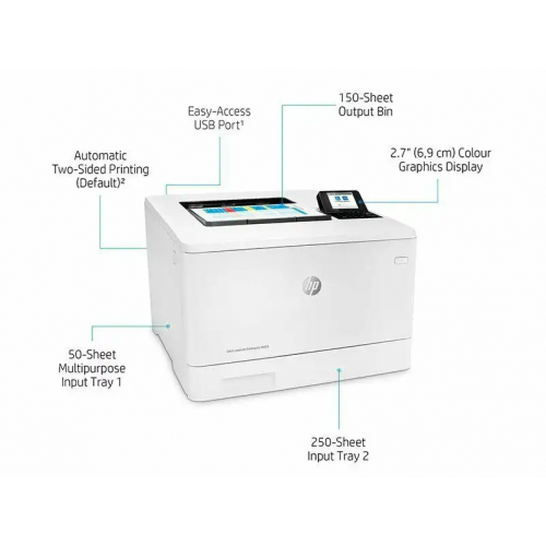 HP Color LaserJet Enterprise M455dn Printer, Print A4, Duplex, Network ...
